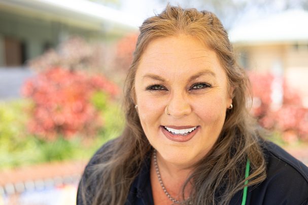 Bridgitte Tones oversees the youth workers at Carinity Education Rockhampton.